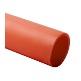 Optikai kábel-védőcső 100m/tekercs narancs 40mm kívül-belül sima poliolefin merev HDPE KOPOS